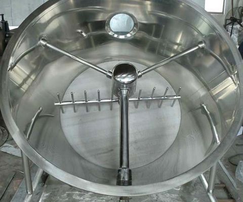 Przemysłowe suszarnie fluidalne 50-120 kg / wsadowe do mokrego procesu proszkowego GMP
