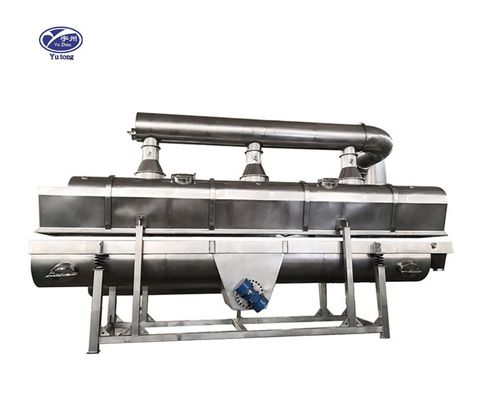 Przemysłowa suszarka ze złożem fluidalnym Vibro, maszyna do suszenia cukru z podajnikiem segmentowym
