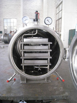 4-10 warstwowa maszyna do suszenia próżniowego z zamrażaniem, przemysłowy piec do suszenia próżniowego z tacą GMP