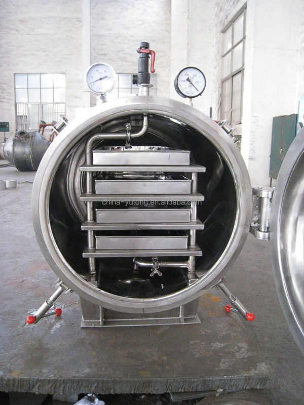 4-10 warstwowa maszyna do suszenia próżniowego z zamrażaniem, przemysłowy piec do suszenia próżniowego z tacą GMP